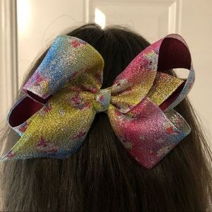 Rainbow Unicorn Bow